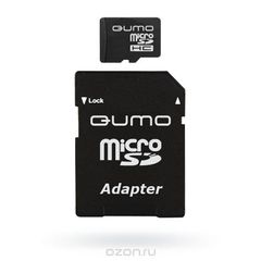QUMO microSDHC Class 6 16GB + 
