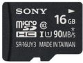 Sony SR-UY3A microSDHC Class 10 UHS-1 16GB    