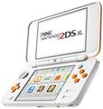 New Nintendo 2DS XL, White Orange   