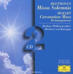 Herbert Von Karajan. Berliner Philharmoniker. Beethoven. Missa Solemnis / Mozart. Coronation Mass Kronungsmesse