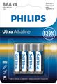   Philips "Ultra",  AAA, 1,5 , 4 