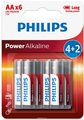   Philips "Power",  AA, 1,5 , 6 