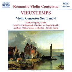 Vieuxtemps. Violin Concertos Nos. 1 And 4