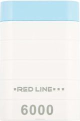 Red Line S7000, White   (6 000 mAh)