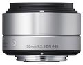Sigma AF 30mm f/2.8 DN/A, Silver   Sony E (NEX)