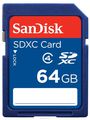 SanDisk SDXC Class 4 64GB  