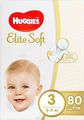 Huggies  Elite Soft 5-9  ( 3) 80 