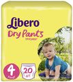 Libero - Dry Pants Size 4 (7-11 ) 20 