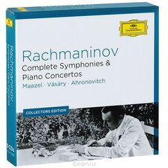 Maazel, Vasary, Ahronovitch. Rachmaninov. Complete Symphonies & Piano Concertos (5 CD)