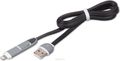 Ritmix RCC-200, Black  21 USB - Micro-USB/Apple Lightning (1 )