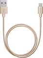 Deppa Alum - USB-micro USB, Gold (1,2 )