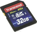 Transcend SDHC Class 10 UHS-I 400x 32GB   (TS32GSDU1)