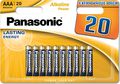   Panasonic "Alkaline Power", LR03 (AAA), 1,5, 20 