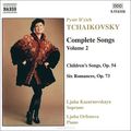 Tchaikovsky. Complete Songs Vol. 2