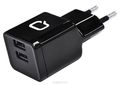 Qumo Energy 2 USB 2.1A micro USB cable   , Black