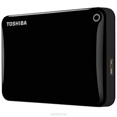 Toshiba Canvio Connect II 2TB, Black    (HDTC820EK3CA)
