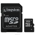 Kingston microSDHC Class 4, 32GB + 