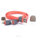 Zetton ZTLSUSB2IN1 USB    Apple 8 pin/Micro-USB, Red