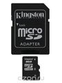 Kingston microSDHC Class 4, 8GB + 