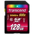 Transcend SDXC Class 10 UHS-I 600x 128GB   (TS128GSDXC10U1)