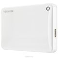 Toshiba Canvio Connect II 500GB, White    (HDTC805EW3AA)