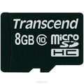 Transcend microSDHC Class 10 8GB   (TS8GUSDC10)