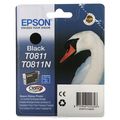 Epson T0811 (C13T11114A10), Black   Stylus Photo R270/R290/RX590