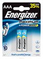  Energizer "Maximum",  AAA, 1,5V, 2 