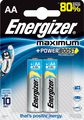  Energizer "Maximum",  AA, 1,5V, 2 