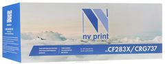 NV Print CF283X/Canon 737, Black -  HP LaserJet MFP M125/M127/Canon MF 211/212w/216n/217w/ 226dn/229dw