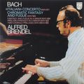 Alfred Brendel. Bach. "Italian" Concerto BWV 971 / Chromatic Fantasy And Fugue (LP)