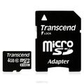 Transcend microSDHC Class 10 4GB  
