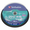  DVD-RW Verbatim 4.7Gb 4x Cake Box (10 )