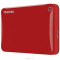 Toshiba Canvio Connect II 2TB, Red    (HDTC820ER3CA)