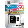 Silicon Power microSDHC Class 10 32GB   + SD 