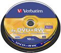  DVD+RW Verbatim 4.7Gb 4x Cake Box (10 )