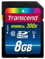 Transcend Premium SDHC Class 10 UHS-I 300x 8GB  