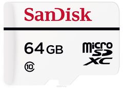 SanDisk High Endurance Video Monitoring microSDXC 64GB    