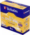  DVD+RW Verbatim 1,46Gb 4x 8cm Jewel Case (5 )