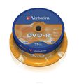 Verbatim DVD-R 4.7Gb 16x  , 25  (Cake)