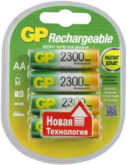   "GP Batteries", NiMh, 2300 mAh,  , 4 