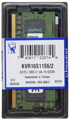 Kingston DDR3 2GB 1600     (KVR16S11S6/2)
