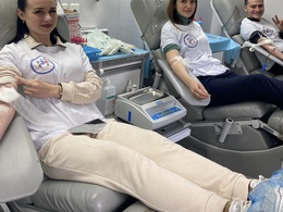 Сотрудники Отделения СФР по Ставропольскому краю стали донорами крови для бойцов СВО Сотрудники Отделения СФР по Ставропольскому краю стали донорами крови для бойцов СВО