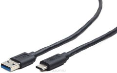 Cablexpert CCP-USB3-AMCM-1M, Black  USB 3.0 AM/USB Type-C (1 )