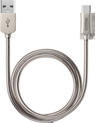 Deppa - USB Type-C, Silver Gray (1,2)