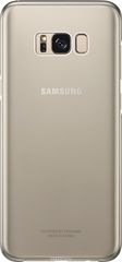 Samsung Clear Cover   Galaxy S8+, Gold
