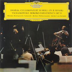 Karajan, Herbert von Dvorak: Cello Concerto / Tchaikovsky: Variations On A Rococo Theme (LP)