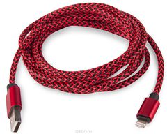 Rombica Digital IB-04, Red  USB - Lightning (2 )