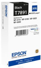 Epson T7891 XXL (C13T789140), Black   WorkForce Pro WF-5xxx