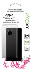 LuxCase  3D  Back  Apple iPhone X, Black